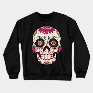 Sugar Skull Cranium Halloween Costume Crewneck Sweatshirt